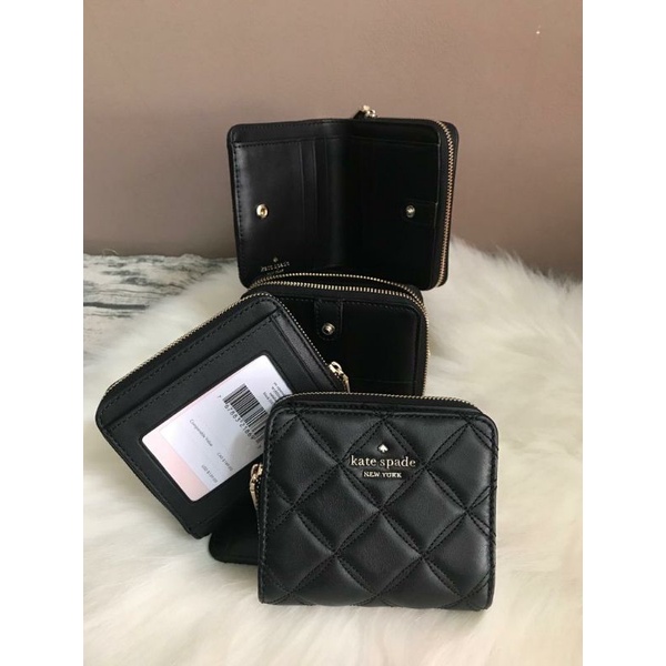 kate spade natalia zip bifold black