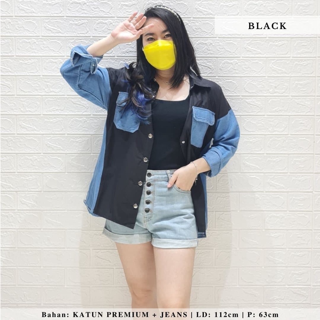 4109 jeanne jeans long shirt