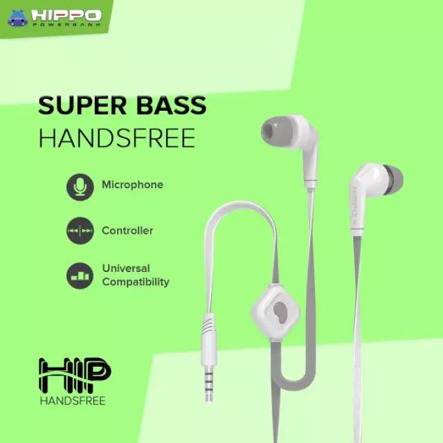 HIPPO HIP Earphone / Handsfree HIP SUPER BASS