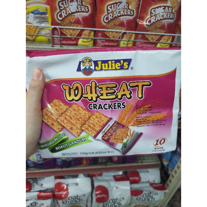 

julies wheat 250gr biskuit / biscuit julie's