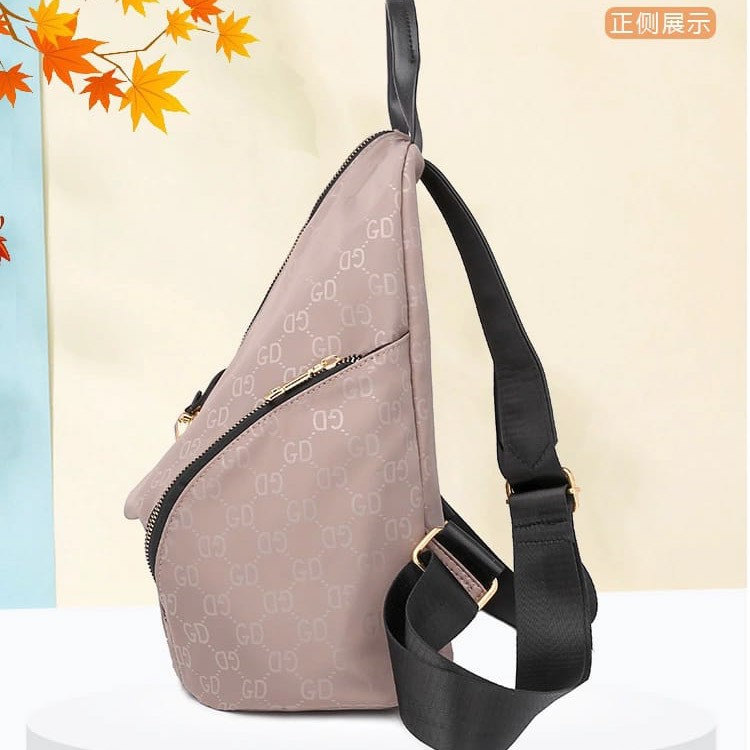 COD BAYAR DITEMPAT!!! 9538 Monogram One Shoulder Backpack