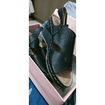sandal sepatu wedges FLEURETTE