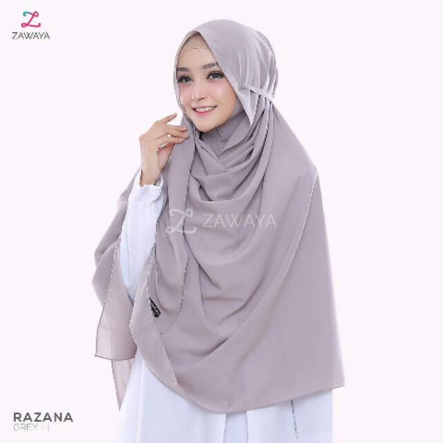 RAZANA PASHTAN PASHMINA INSTAN TALI ZAWAYA HIJAB