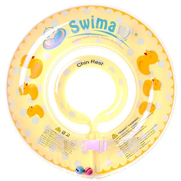 Swimava - Deluxe Set DUCKIE YELLOW (Neck Ring + Swim Diaper)