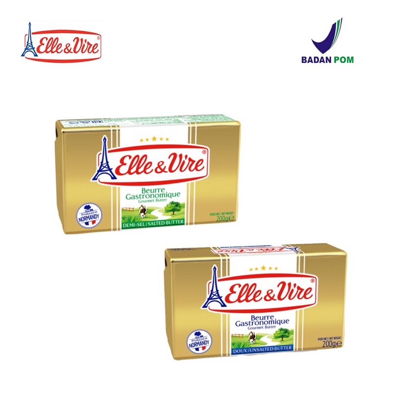 

Elle&Vire Salted/Unsalted 200gr