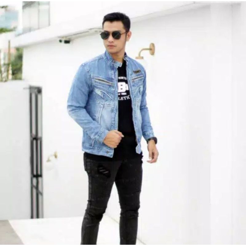 PROMO JAKET JEANS RESSLETING DENIM