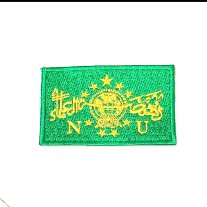 Patch Patches Emblem Badge Bet Logo Bordir Komputer NU Nahdlatul Ulama