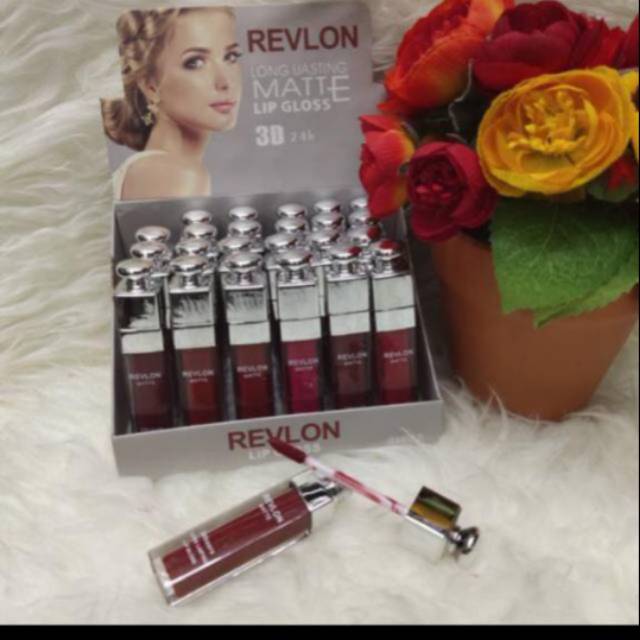 (Lusinan) Lipgloss revlon pentol