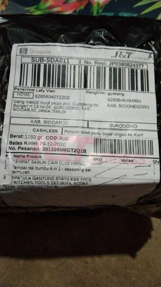 Tempat Rak Bumbu 6 In 1 - Seasoning Set Termurah