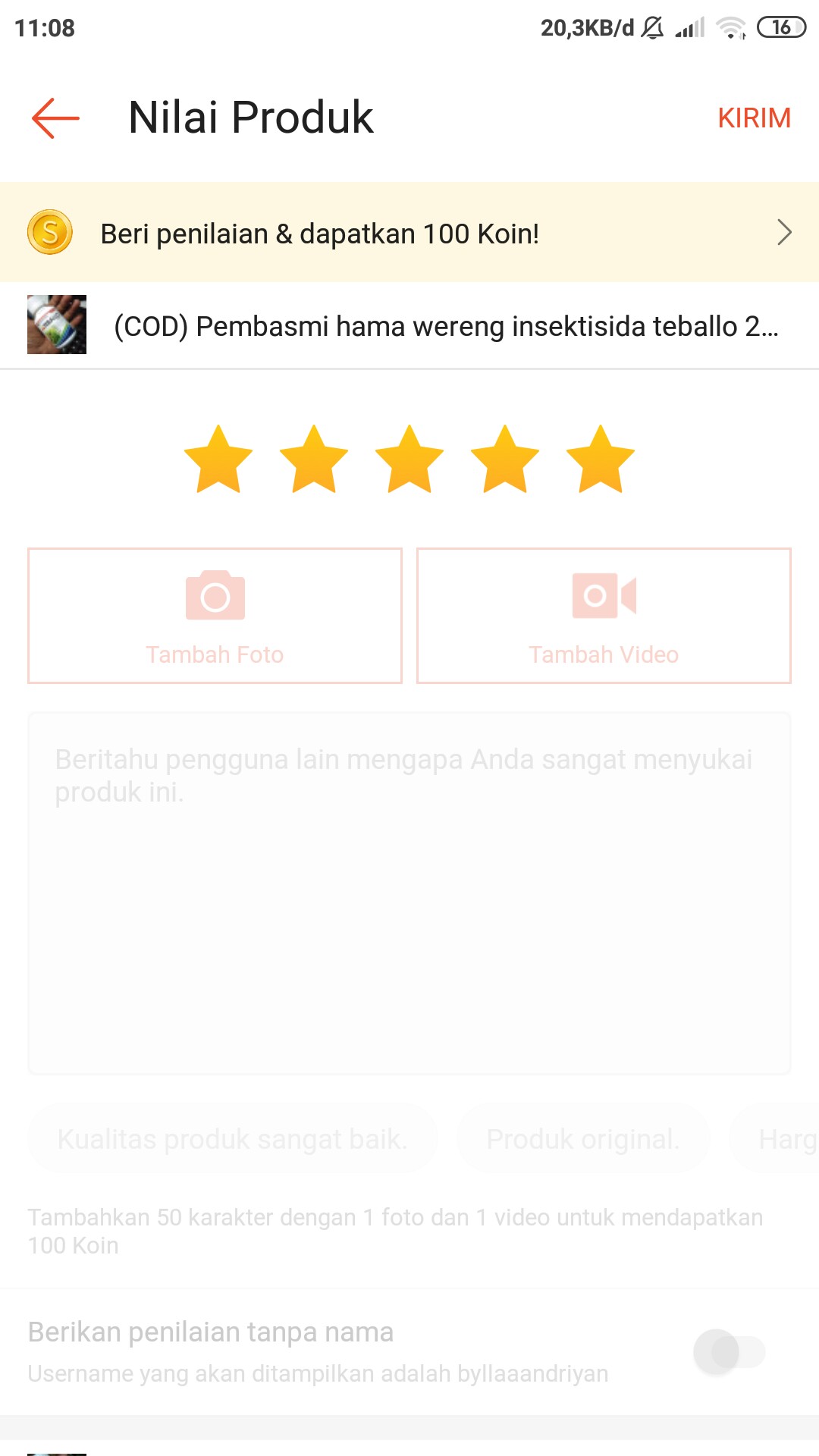 Pembasmi Hama Wereng Insektisida Teballo 250 Sl Kemasan 100 Ml