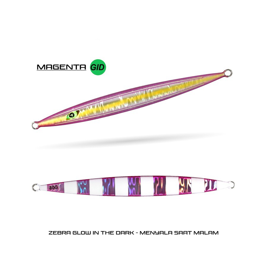Metal Jig 200 Gram - Model copy Ocea Pebble Stick