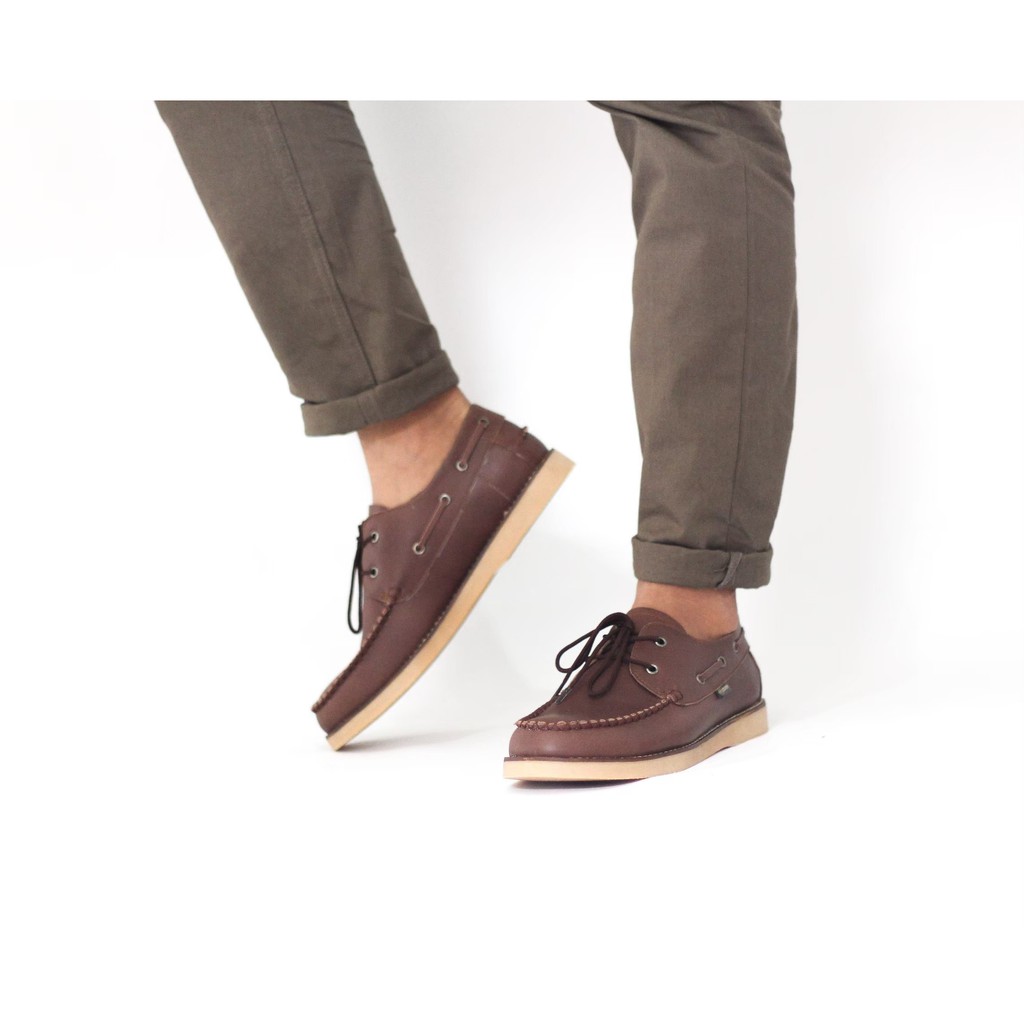 Sepatu kulit asli sepatu casual pria sepatu semi boots sepatu original Murah Cevany davis Series