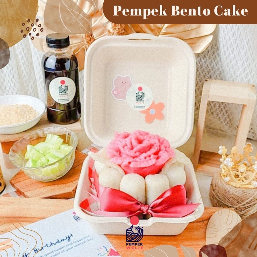 

BENTO CAKE/ MINI KOREAN CAKE/ KUE ULANG TAHUN - PEMPEK BENTO CAKE
