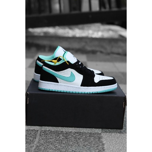 sepatu Nike jordan 1 low islan green