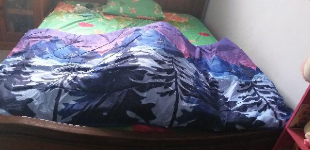 California  Bedcover + Sprei Rumbai 180x200 Pandora Rogan Nurita Flamingo - Bc 180 King 160 Queen
