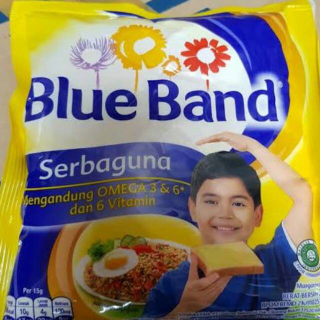 

Mentega / Margarin Blueband Sachet Serbaguna 200 gr