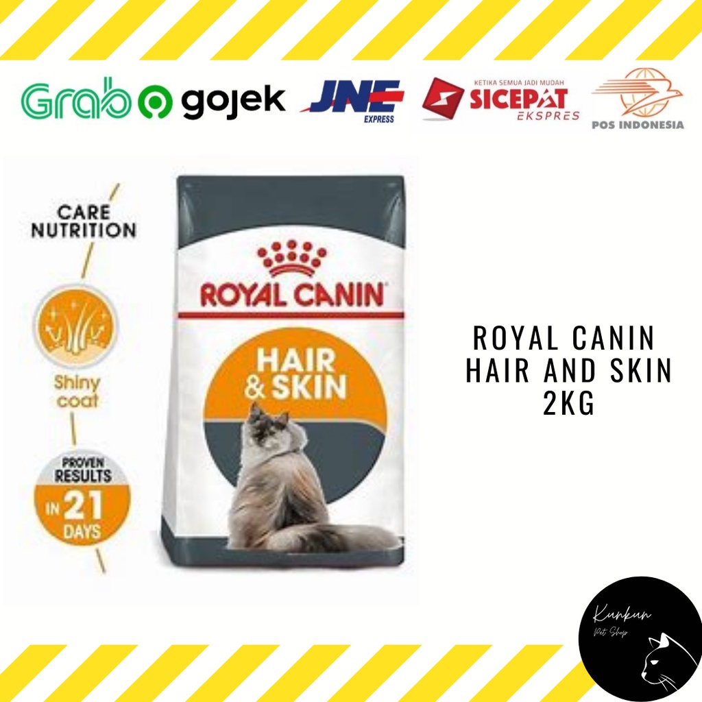ROYAL CANIN HAIR & SKIN 2KG (DRY CAT FOOD)