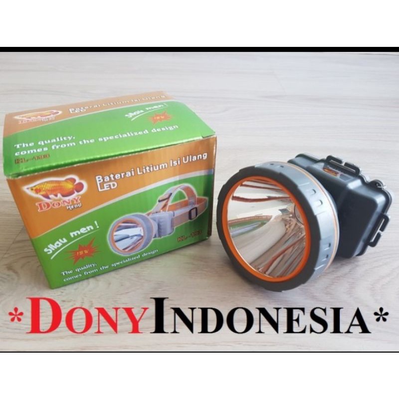 Senter Kepala Dony KL -193 Silau men