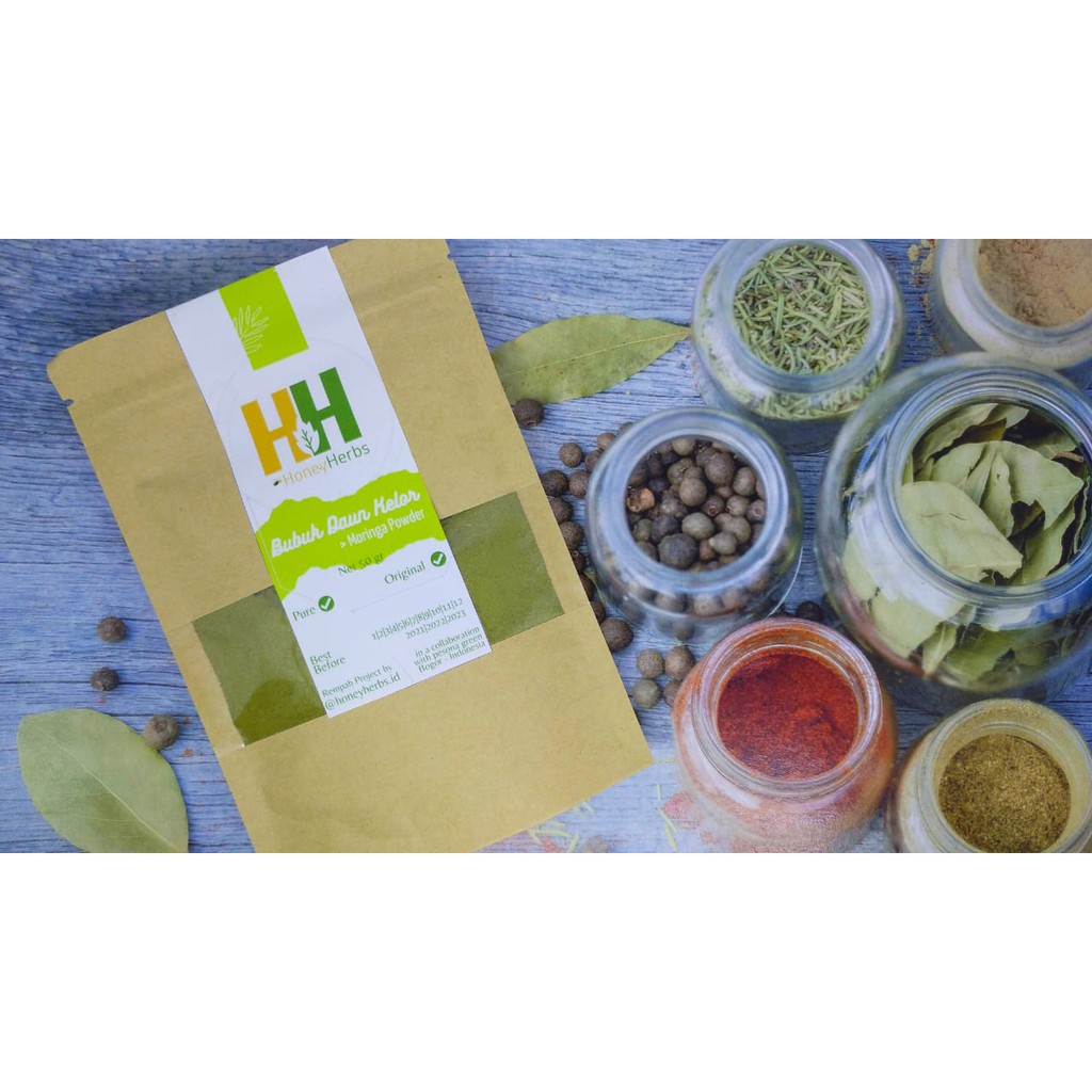 

Bubuk Daun Kelor | Moringa Powder 50 gram