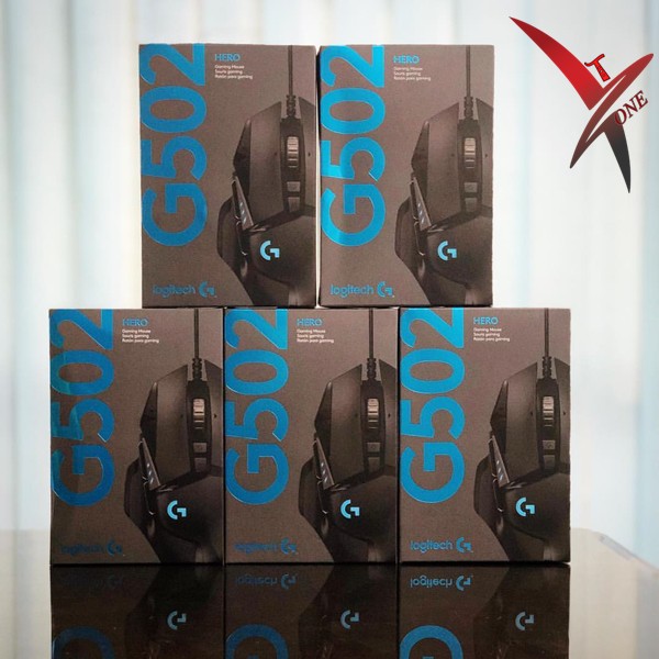 Logitech G502 Hero High Performance 16K Gaming Mouse Baru