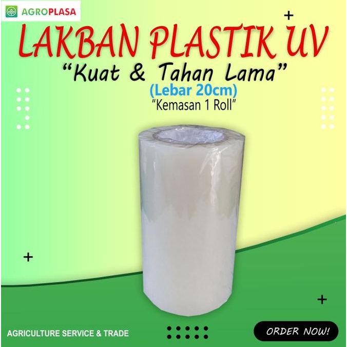

Lakban Plastik Uv lebar 20cm 150micron