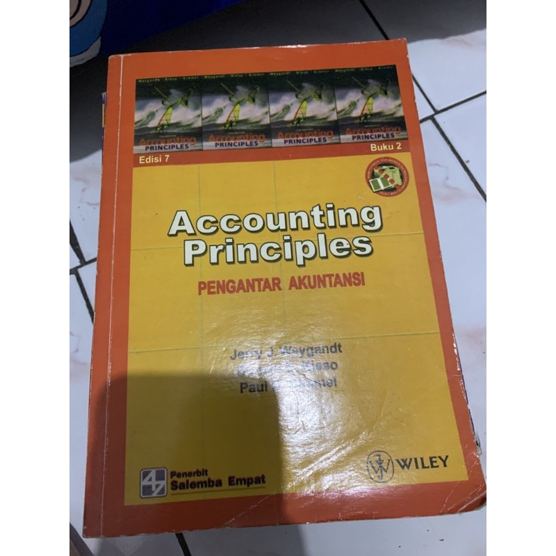 Accounting Principles (Pengantar akuntansi)