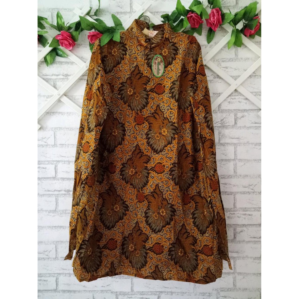 HOT DRESS CAPE MOTIF BATIK XL ATASAN WANITA MOTIF BATIK CAPE BAJU PESTA JUAL