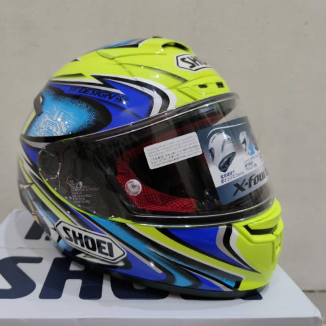 Shoei Clone shoei x14 include iridium red