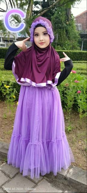 Gamis cadar untuk anak