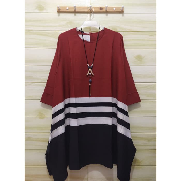 TUNIK JUMBO#ATASAN#PAKAIAN WANITA#HIGH Diskon