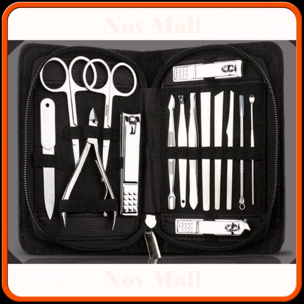 Set Perlengkapan Manicure Pedicure 15 PCS - ATE-3061
