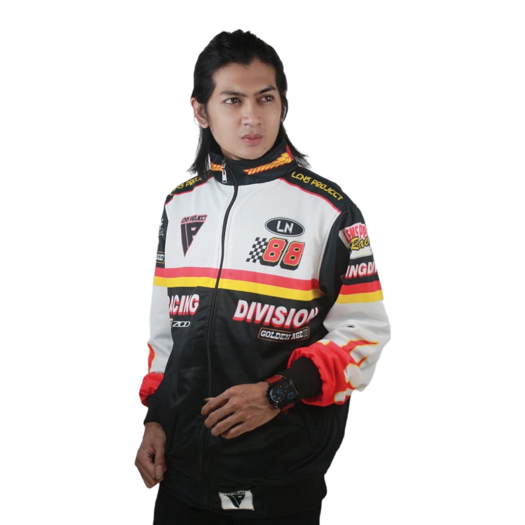 JAKET NASCAR RACING MOTIF MODEL TERBARU PRIA WANITA SIZE L,XL,XXL//JAKET KOMUNITAS//JAKET KOPDAR