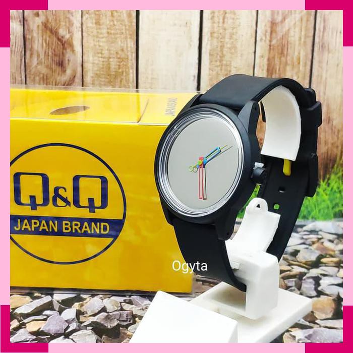 Jual Jam Tangan Ae149 Q Q Qnq Qq Smile Solar Karet Hitam Rp00j0y Custom Original Indonesia Shopee Indonesia