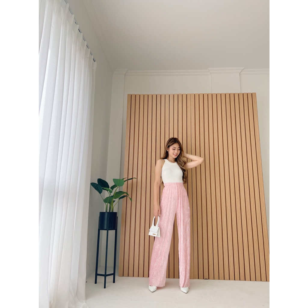 [ Marveile ] Lulli Pleats Cullote / Kulot Pleats Wanita