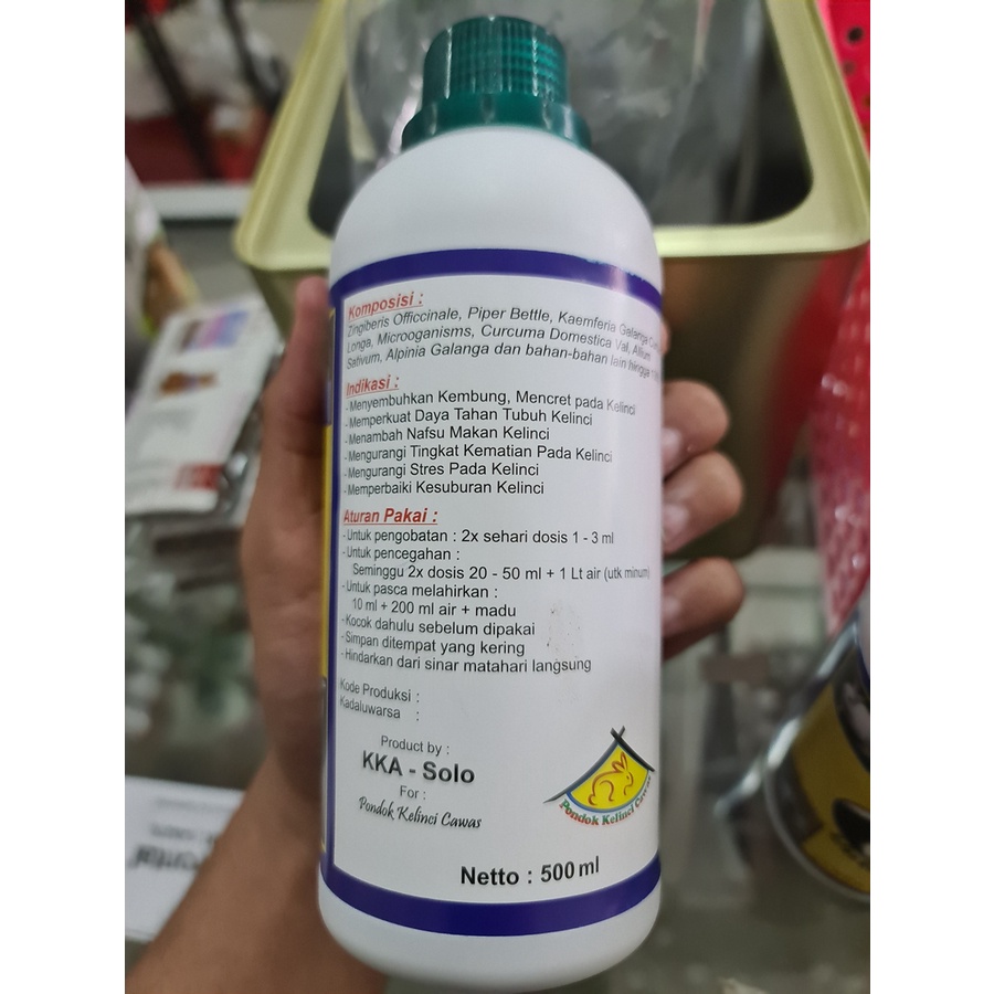 Biobig Jamu Kelinci Vitamin Kelinci 500 mL