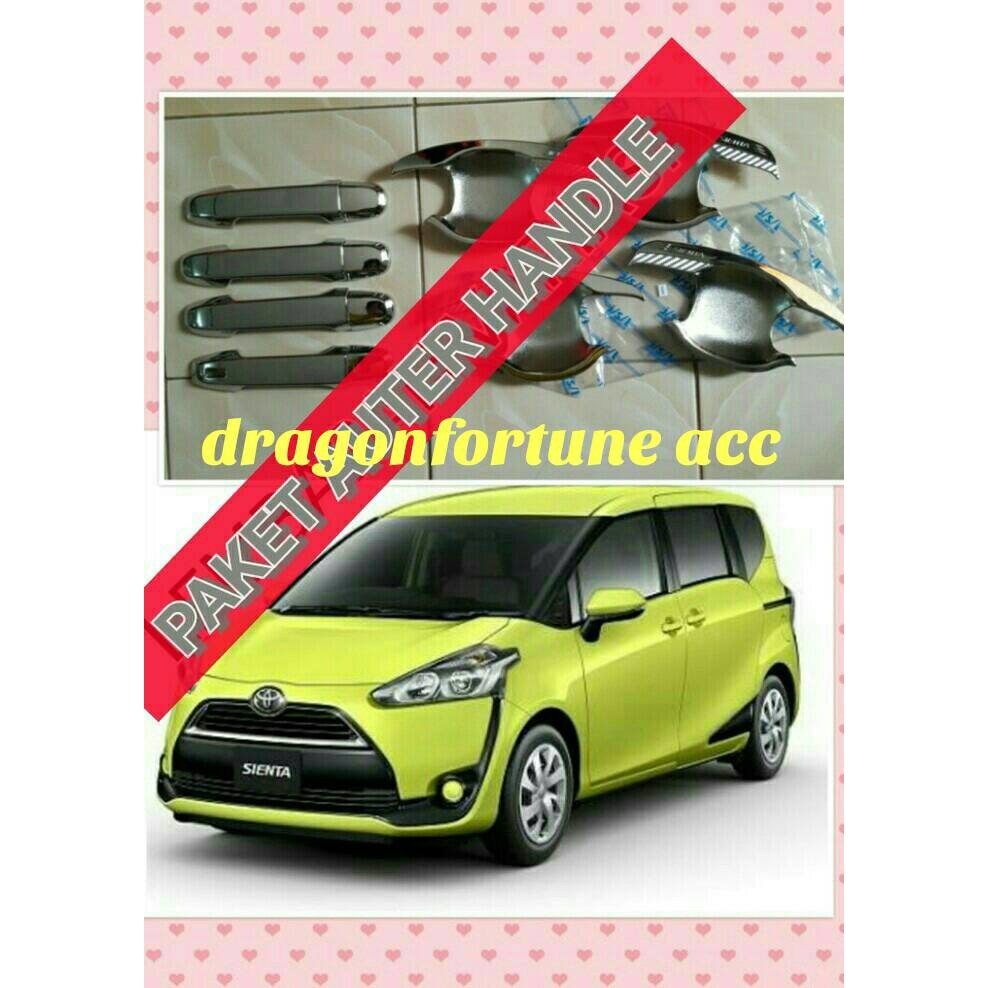 COVER HANDLE+AUTER HANDLE SIENTA(PAKET)