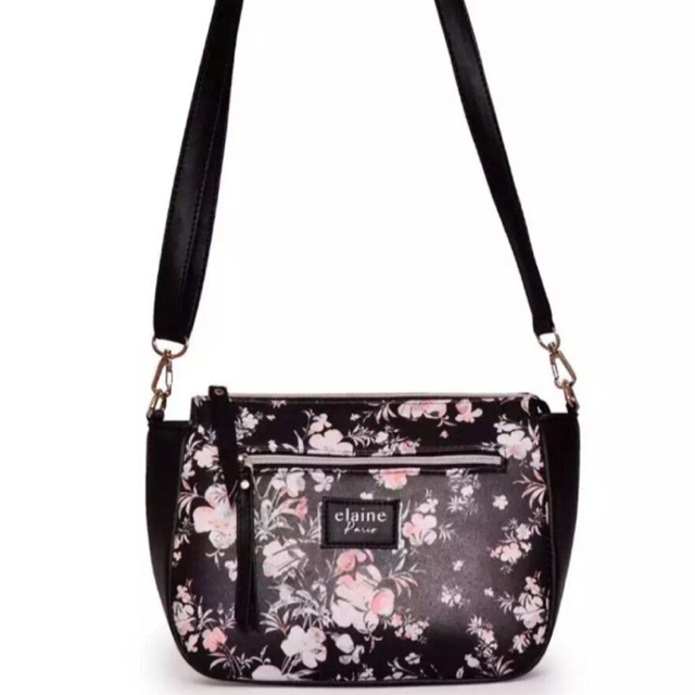 Elaine paris tas selempang bunga