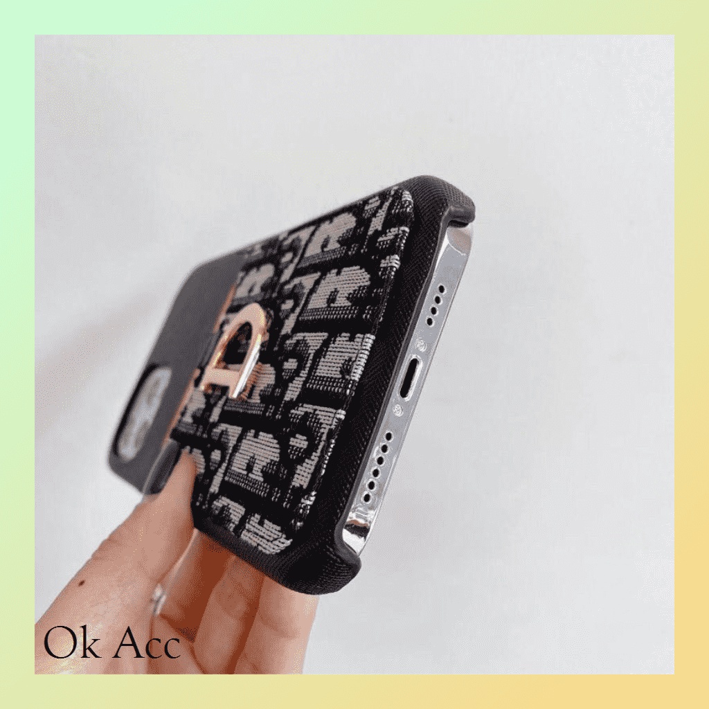 Casing elegant VL cantik Di*r Iphone 7 8 7+ 8+ plus X/Xs Xr Xs Max 11 12 13 14 Pro Max 14 Plus 14+ 14Plus FH41 ID card KTP