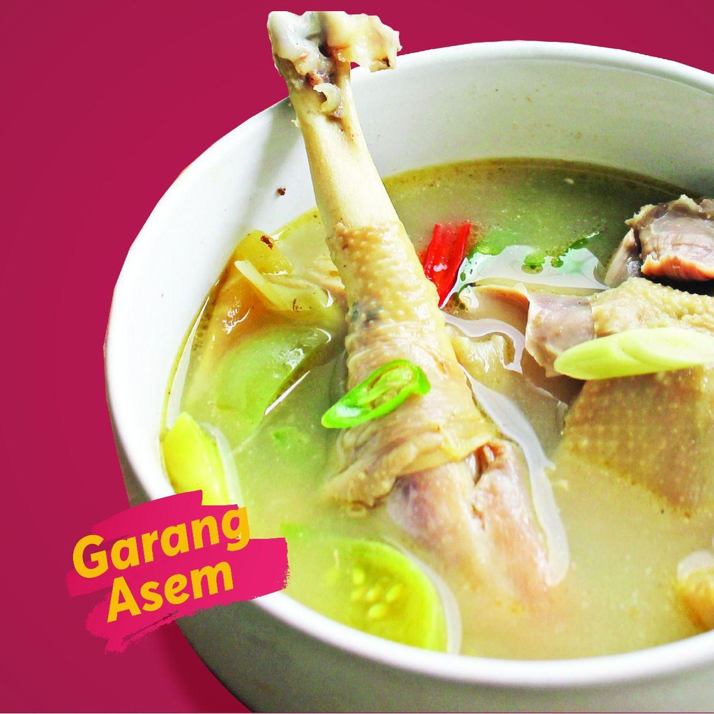 Garang Asem Ayam Makanan Tradisional Frozen Food
