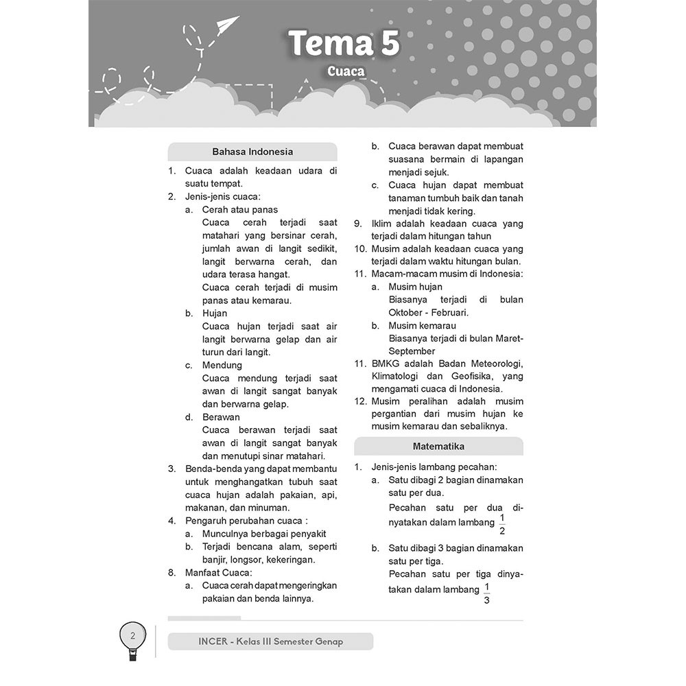 Buku Latihan Soal Tematik Sd Kelas 3 Semester Genap Incer Revisi