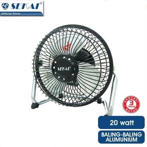 SEKAI Kipas Angin Mini Tornado 6" / Sekai HFN 650 / Kipas Angin Meja 6 Inch BESI TERBARU