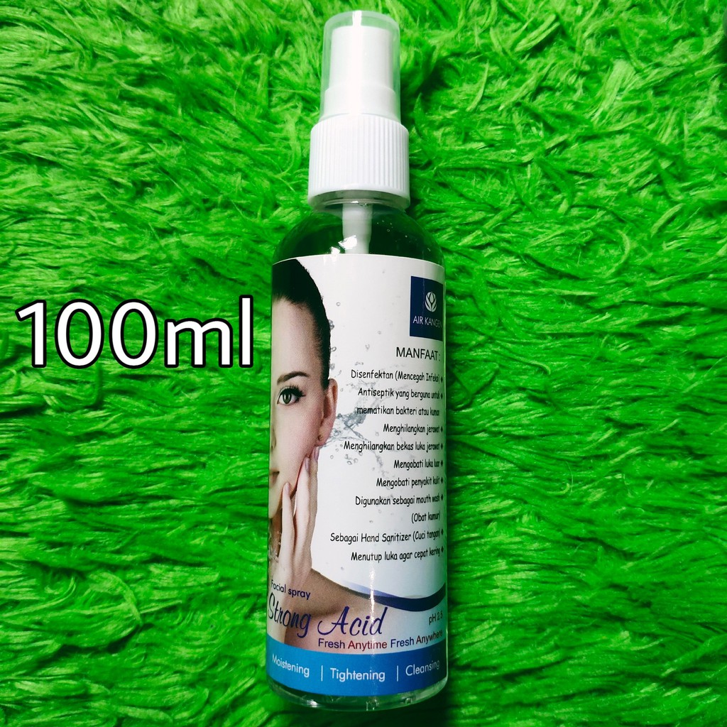 Strong Acid Spray pH 2.5 Handsanitizer 100ml By KANGEN WATER