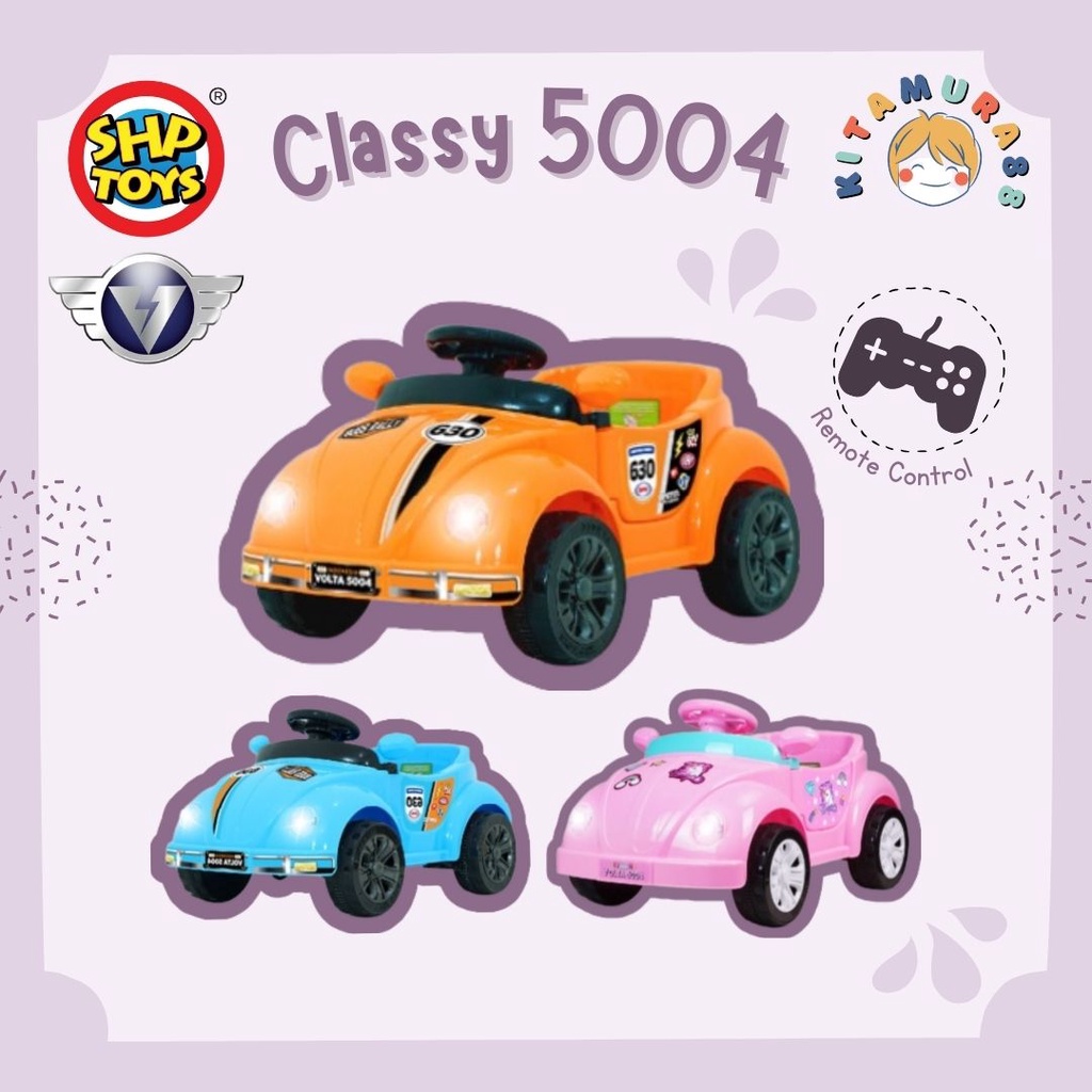 Mainan Maenan Anak - Mobil Aki CLASSY 5004 ada remote