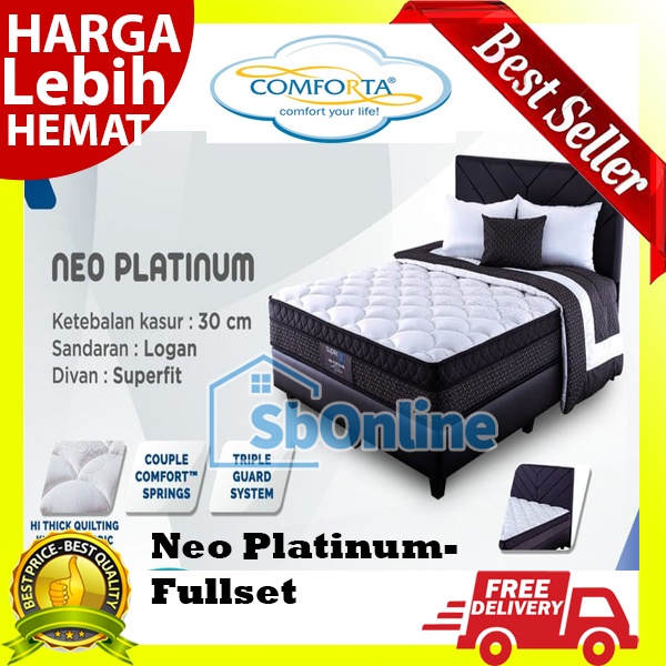 Springbed Comforta Superfit Neo Platinum FullSet