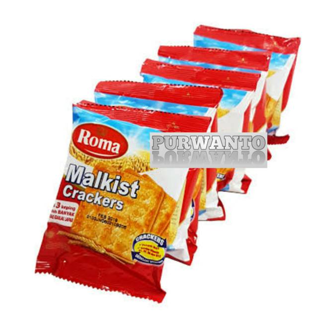 

Roma Malkist Crackers Sachet (27g x 10pcs)