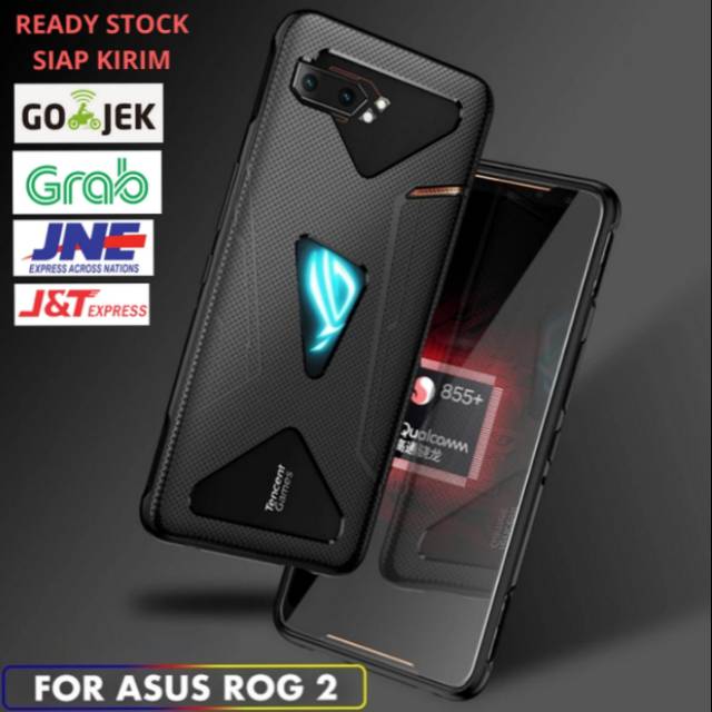 Original Casing Case Cover Asus ROG Phone 2 Shockproof Protective Case Hitam