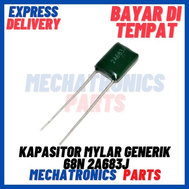 [PAS-9283] KAPASITOR MYLAR GENERIK 68N 2A683J