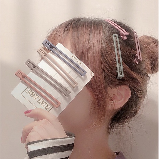 Klip samping jepit rambut gadis sederhana satu set klip kata jepit rambut anak fashion korea set jepit rambut kartun jepit rambut gadis
