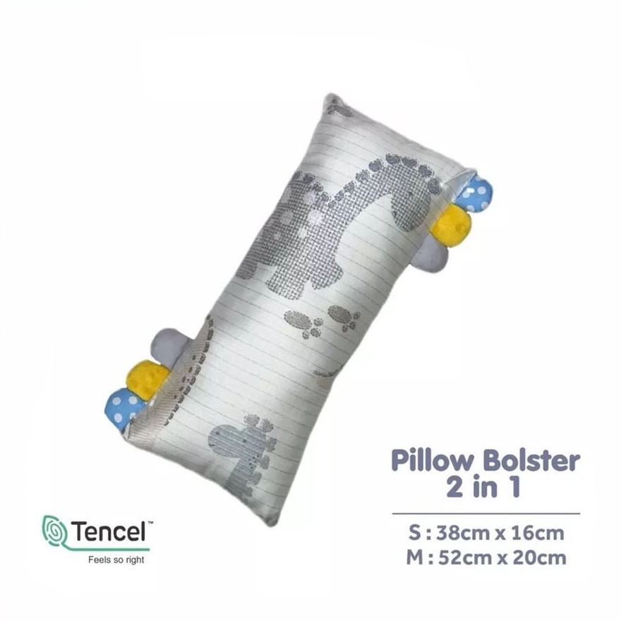 Bantal Bayi Panjang | Bantal Bayi Baby Buddy Pillow Bamboo Cotton | Hug Pillow | Guling Bayi | Bolst