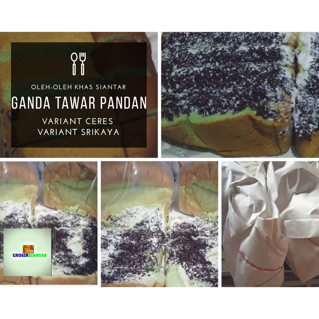 

Ganda Tawar Pandan Meises & Srikaya